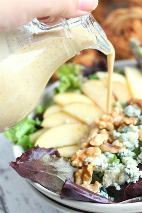 Mayo is the base, with honey, apple cider vinegar, salt, and pepper whisked into it. Creamy Apple Cider Vinaigrette Dressing Recipe | Mama ...