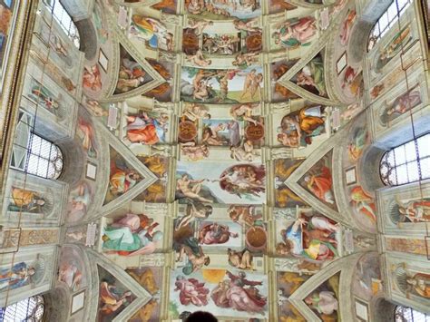 Sistine Chapel Ceiling And The Last Judgment By Michelangelo 1483
