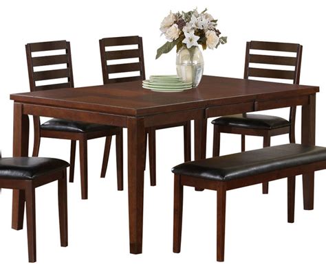 Monarch Specialties I 1866 Dark Espresso Birch Veneer Rectangular