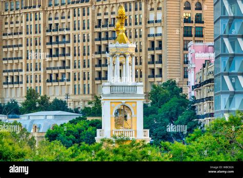 Tower Of The Magomayev Azerbaijan State Philharmonic Hall Baku