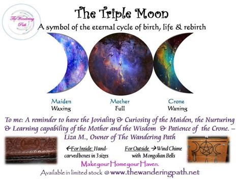 Where do you find the triple moon symbol? 24 best TRIPLE MOON TATTOO IDEAS images on Pinterest ...