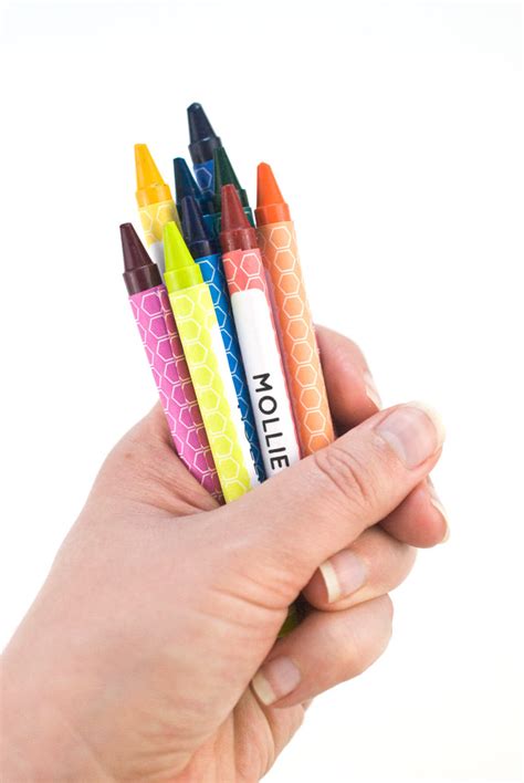 Printable Custom Crayon Wrappers Handmade Charlotte