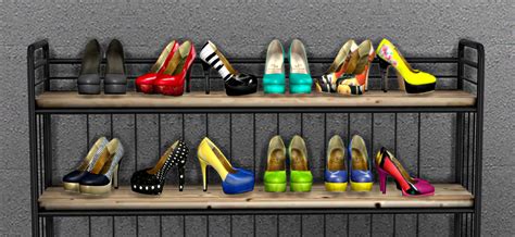 Sims 4 Ccs The Best Shoes Deco By Leosims