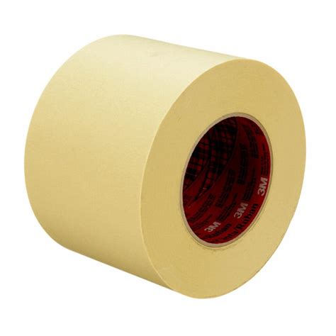 scotch® high performance masking tape 2693 tan 4 in x 60 yd 100 mm x 55 m 8 per case 3m