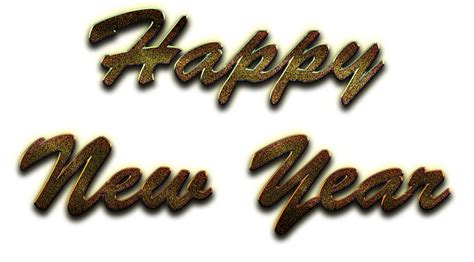 Happy New Year Word Art Png Image Background Png Arts