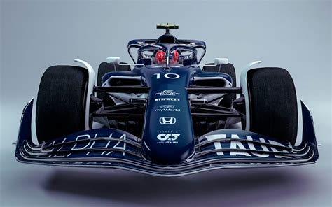 2021年アルファタウリホンダのリバリーを施した2022年型F1マシンのCG 3 Formula1 Data F1情報ニュース速報解説