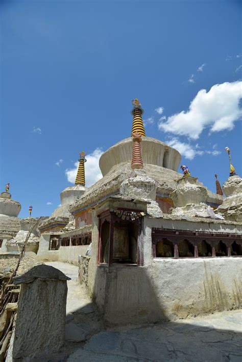 Exterior Of Lamayuru Monastery A Tibetan Buddhist Monastery In