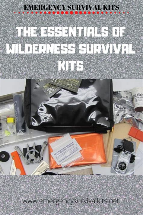 The Essentials Of Wilderness Survival Kits Emergency Survival Kits