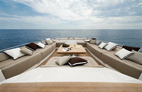 Mcy86 Yacht Never Say Never Bow Lounge — Yacht Charter And Superyacht News