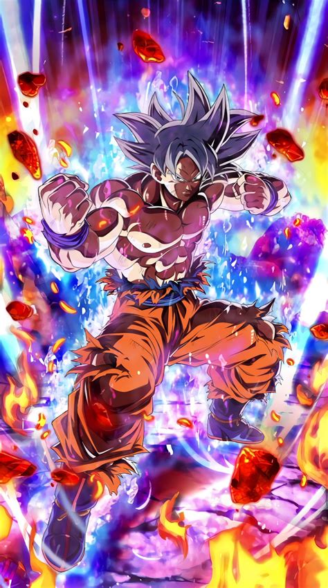 Lr Mastered Ultra Instinct Goku True Hd In Dragon Ball Z Iphone Wallpaper Dragon Ball