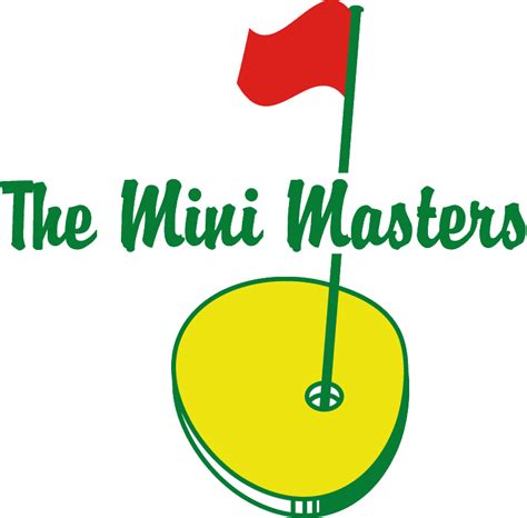 Mini Masters Golf Clipart Large Size Png Image Pikpng