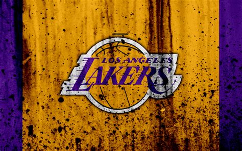 A collection of the top 56 lakers wallpapers and backgrounds available for download for free. Download wallpapers 4k, Los Angeles Lakers, grunge, NBA ...