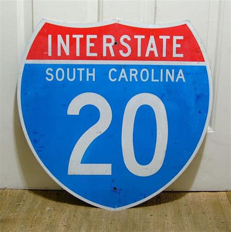 South Carolina Interstate 20 Aaroads Shield Gallery