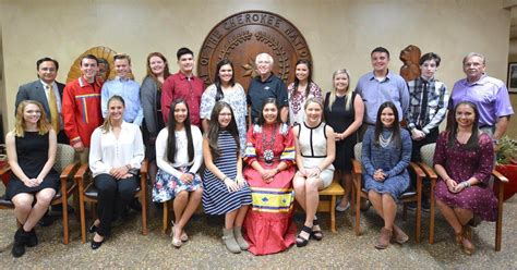2016 17 cherokee nation tribal youth council sworn into office news
