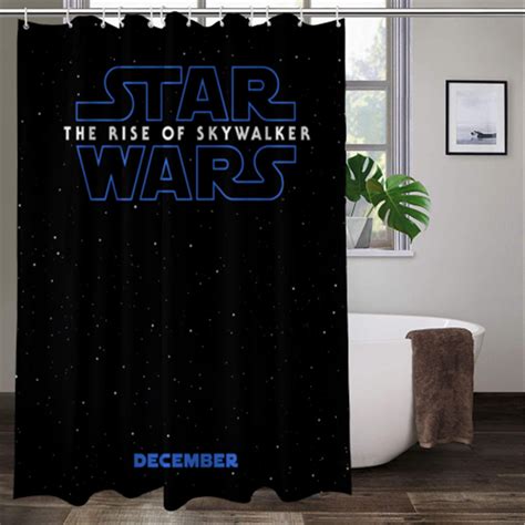 Yoda Shower Curtain Star Wars Shower Curtain Custom Shower Etsy