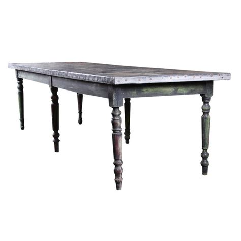 Model was created in 3ds max 2014. Antique French Zinc-Top Table | Chairish