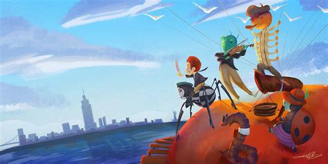 James And The Giant Peach On Behance