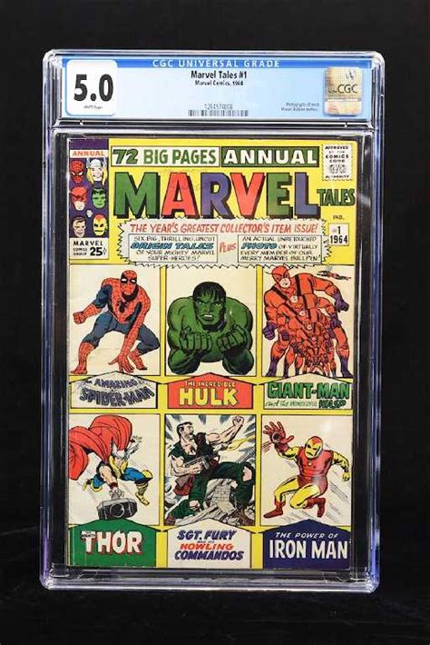 1964 Marvel Tales 1 Cgc 50