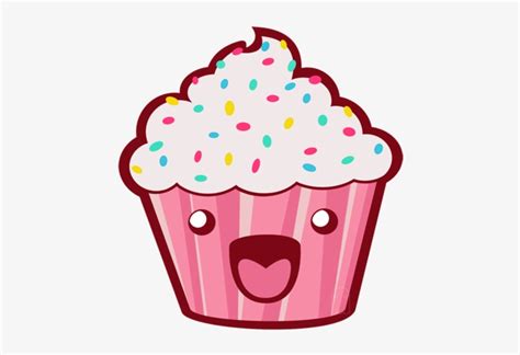 Cupcake Cute And Kawaii Image Cupcakes Animation Transparent Png