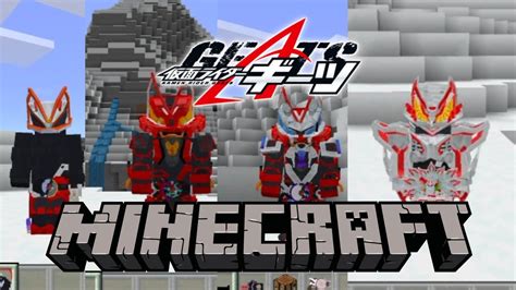 New Addon Kamenrider Geats Boost Mark Ix Minecraft 119120 Youtube