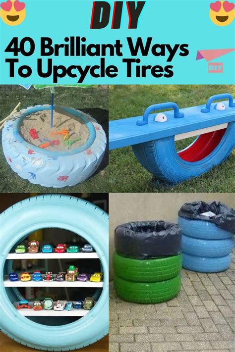 35 Ways To Upcycle Tires Into Useful Items Around The Home Upcycle