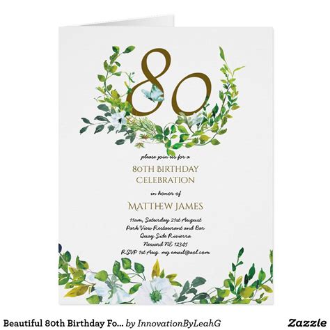 Program For 80th Birthday Party Birthday Party Program Ideas