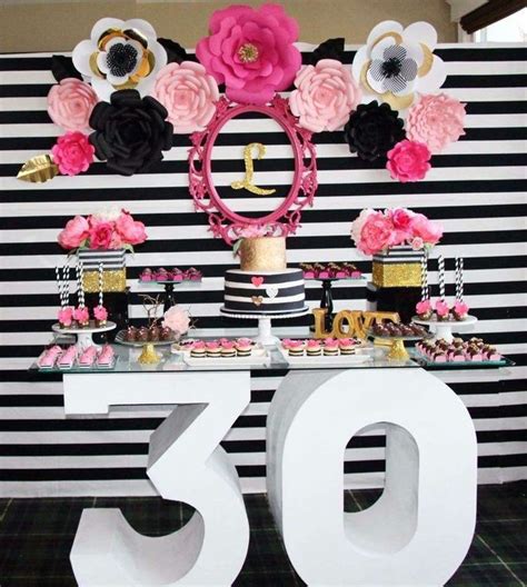 Sweet Display 30th Party 30th Birthday Parties Birthday Theme Thirty