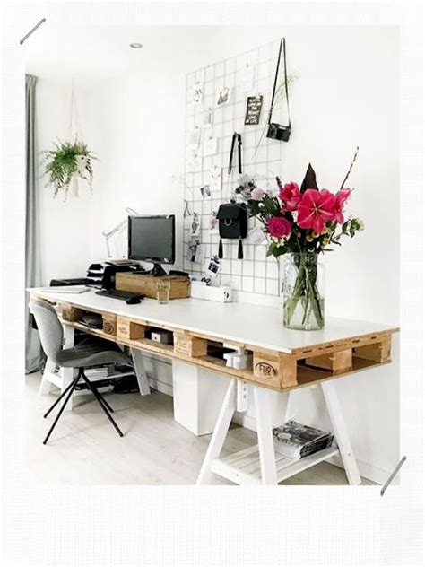 Blog déco maison vous fait découvrir des nouvelles tendances déco. 6 astuces DIY déco pour fabriquer un bureau- MissZaStyle ...