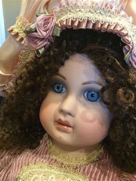 Featured Here Is A Fabulous Antique Reproduction French Doll By Doll
