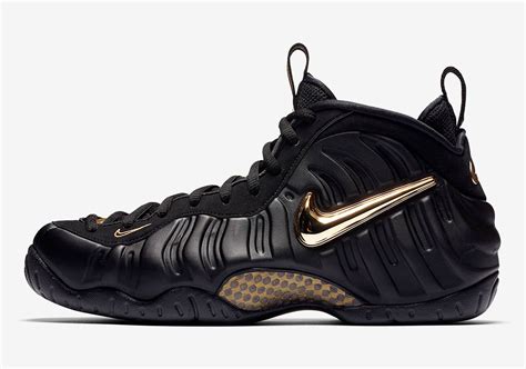 Nike hoodies for style & warmth. Nike Air Foamposite Pro Black Metallic Gold 624041-009 ...