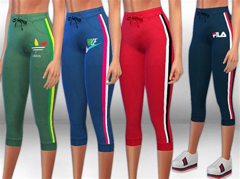 Saliwas Female Activewear Bermuda Pants Active Wear For Women Sims