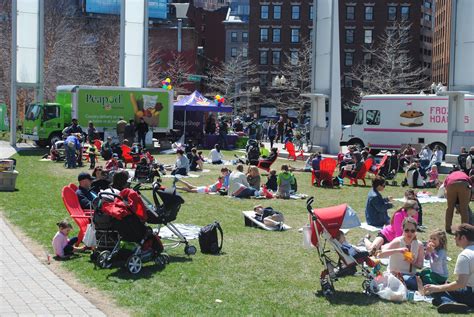 While most city sites are not amenable to staying out and enjoying lunch outside (when boston weather permits), the greenway is a wonderful open space where you can have a great lunch and escape from the crowds. Greenway Spring Food Truck Festival 2016 in Boston MA ...