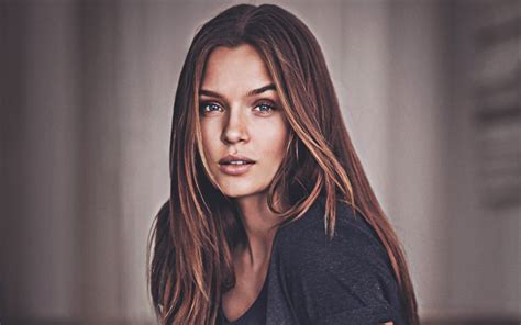 Download Wallpapers 4k Josephine Skriver 2020 Danish Supermodels Fashion Models Beauty