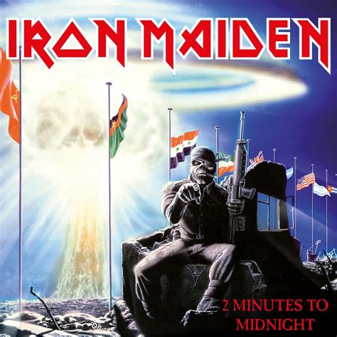 Iron Maiden Lp 2 Minutes To Midnight Vinyl 7single Musicrecords