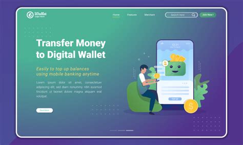 How does a digital wallet work? Transfer Money Using Mobile Banking To E-wallet ...