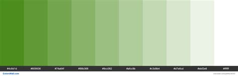 Tints Xkcd Color Dark Grass Green 388004 Hex Colors Palette Colorswall