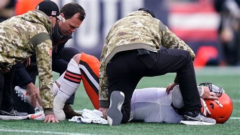 Browns Baker Mayfield On Injuries Most Beat Up Ive Ever Been