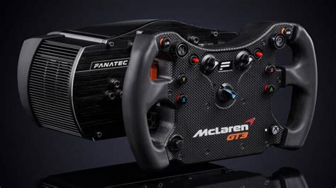 Fanatec CSL Elite McLaren GT3 V2 Steering Wheel Revealed For Those GT