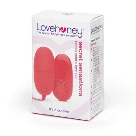 Lovehoney Secret Sensations Remote Control Love Egg Lovehoney Au