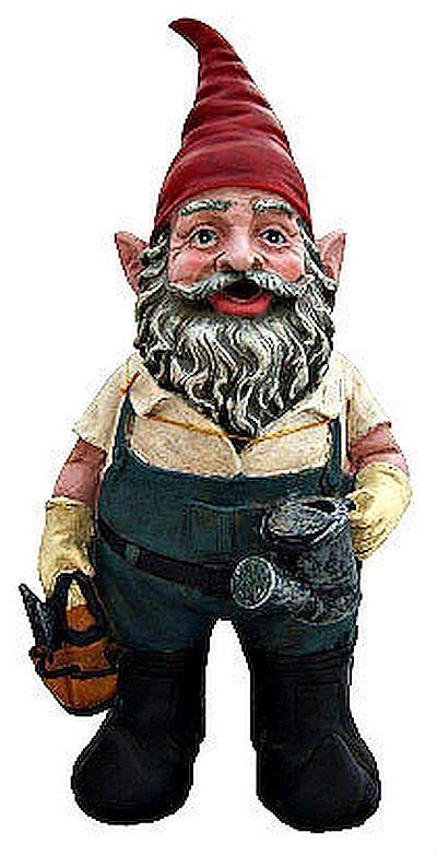 Gnomes Earth Elemental Spirits Garden Tools Gnomes