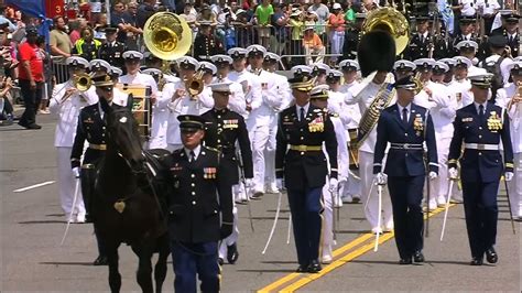 National Memorial Day Parade Held In Washington Youtube