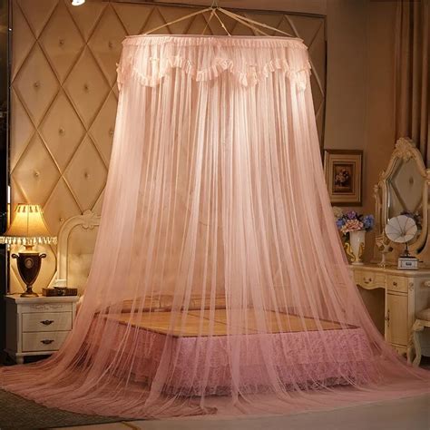 Portable Dome Mosquito Net Hanging Princess Bed Curtain Mesh Double Bed