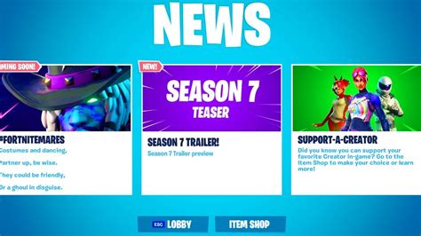 Fortnite Season 7 Teaser Trailer Season 7 Storyline Leaked By Epic Games Season 7 Leaked