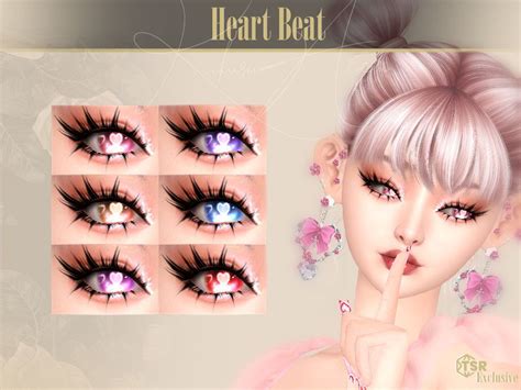 The Sims Resource Heart Beat Eyecolor Sims 4 Cc Eyes Sims 4 Cc Skin