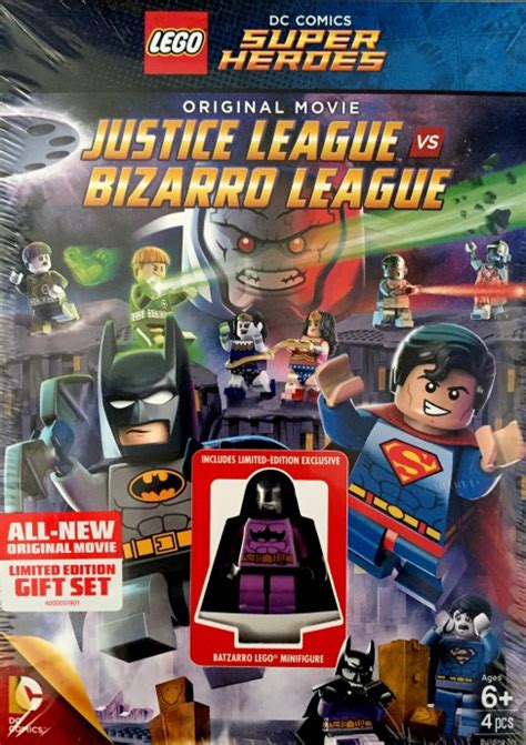 Lego Dcshdvd1 Lego Dc Comics Super Heroes Justice League Vs Bizarro