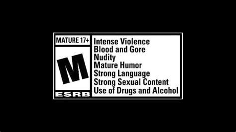 Mature Intense Violence Blood And Gore Nudity Mature Humor Strong