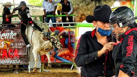 Mujeres Montando Toros De Reparo ¡¡¡ Que Valor Rancho San Miguel De