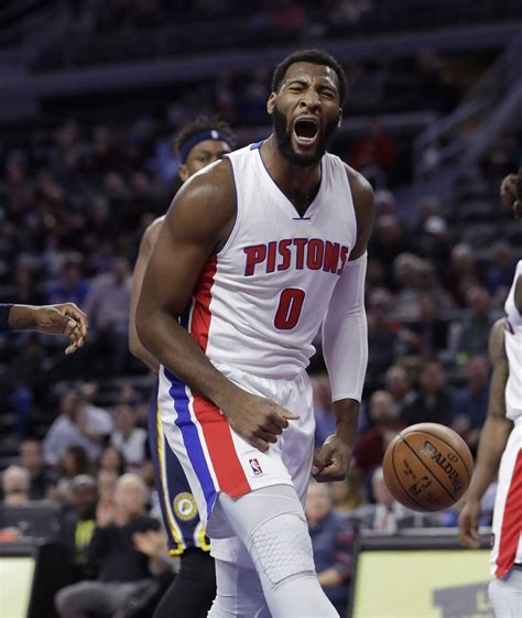 pistons andre drummond players only meeting a wakeup call