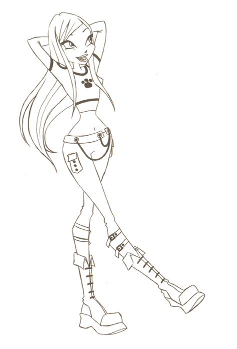 Winx Club Printable Coloring Pages