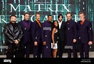 The Matrix cast arrive for the UK premiere of The Matrix Reloaded at ...